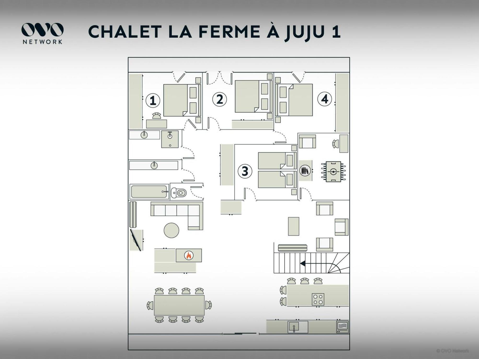 La Ferme A Juju - Ovo Network Villa La Clusaz Eksteriør bilde
